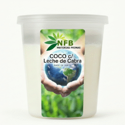 BASE DE JABÓN COCO CON LECHE DE CABRA PREMIUM
